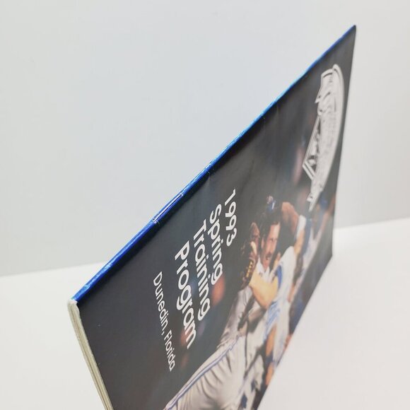 Toronto Blue Jays Vintage Program 1993 Spring Training 90s MLB w/ Ticket Stub - Picture 8 of 12